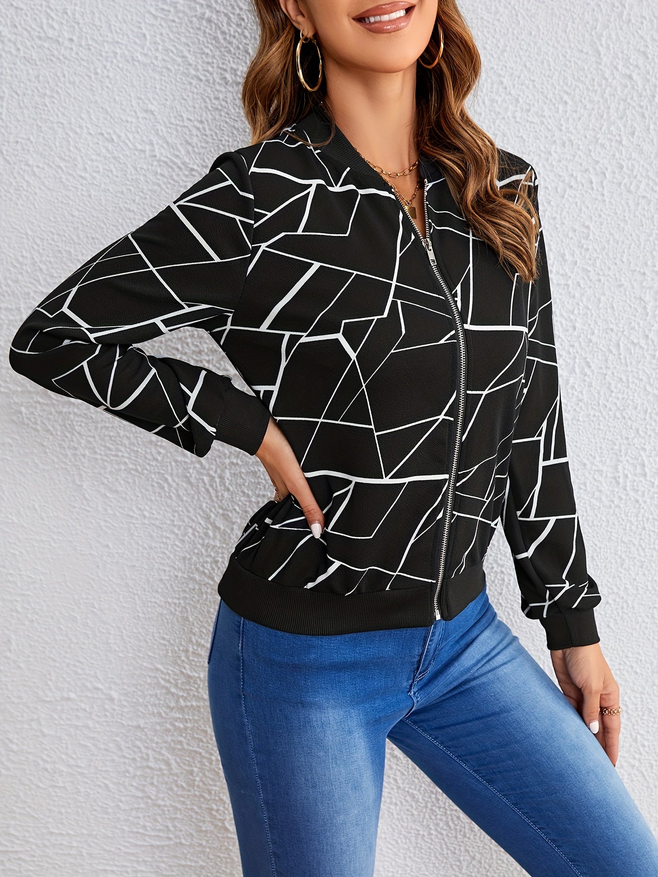 Carly – Geometric Jacket