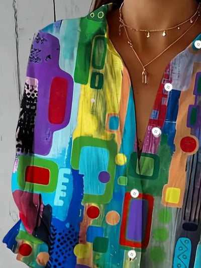 Mila - Elegant Button-Up Shirt