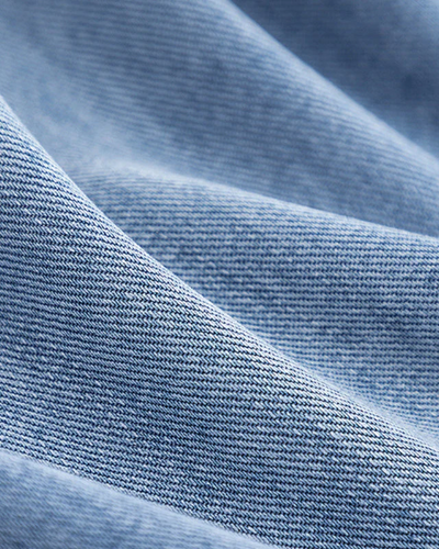 Marites - Denim and Camel Coat.