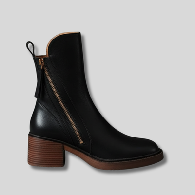 Valorine - Elégantes Bottes En Cuir
