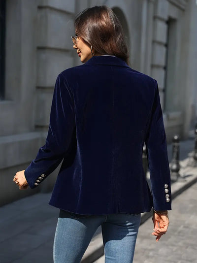 Isla - Elegant Velvet Blazer