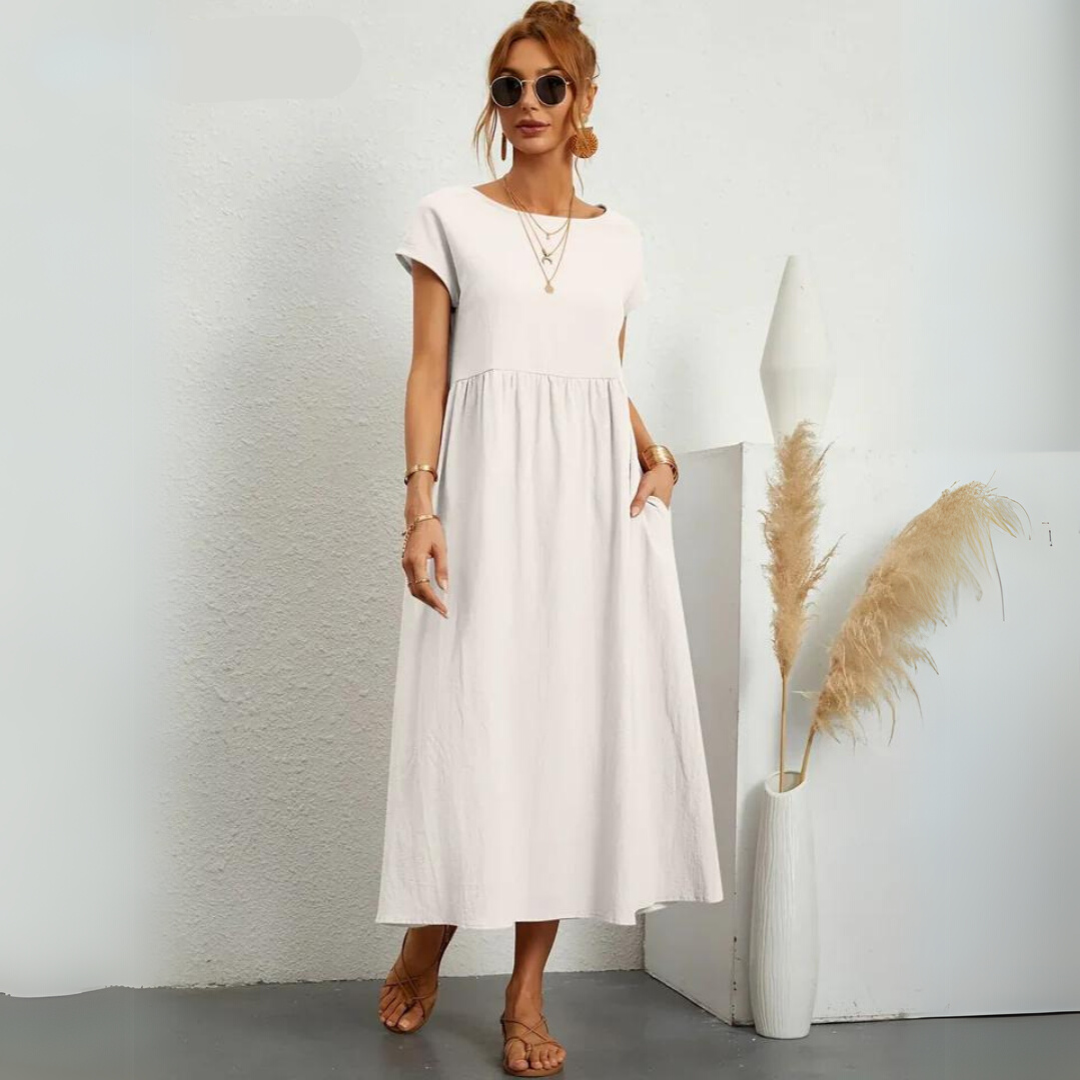 Isla - Effortless Casual Midi Dress