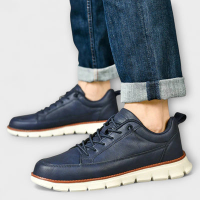 ALEXANDER | Stylish Leather Sneakers with Orthopedic Comfort