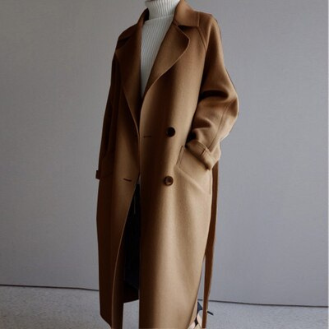 Clarissa - Women's Wool Trench Coat