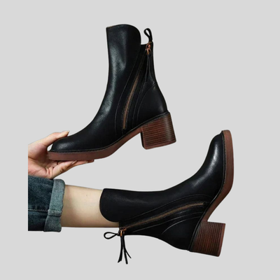 Valorine - Elégantes Bottes En Cuir