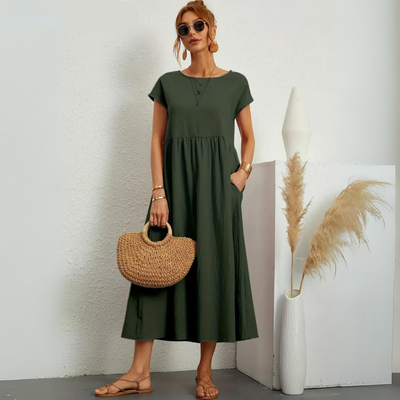 Isla - Effortless Casual Midi Dress