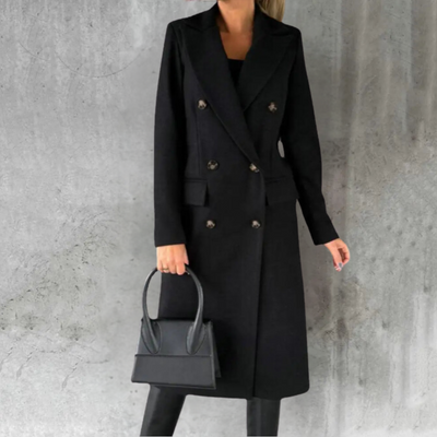 Aurelia – Luxurious Wool Trench Coat