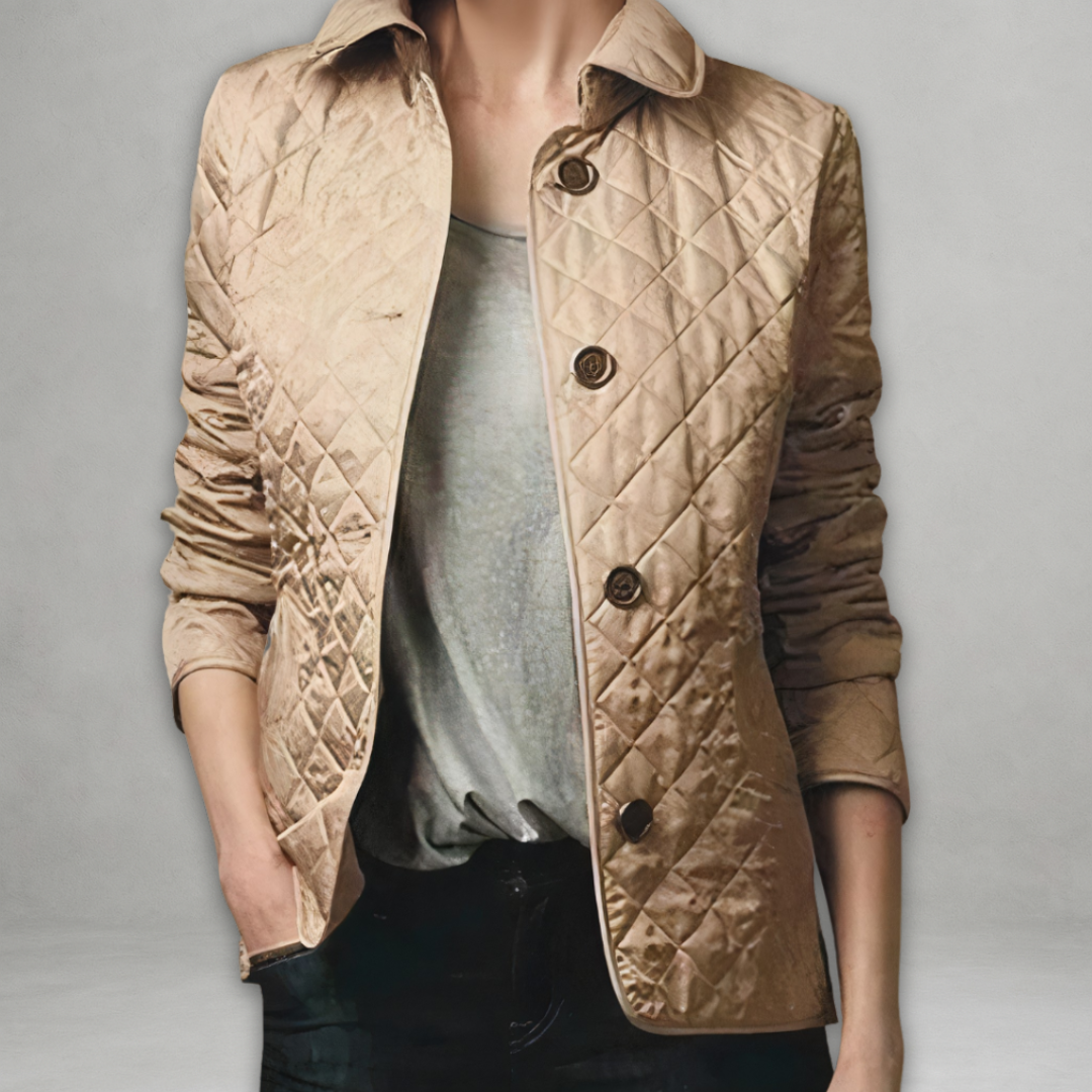 Evelyn - Elegant Silk Cotton Jacket