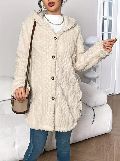Dana - Cozy Hooded Cardigan