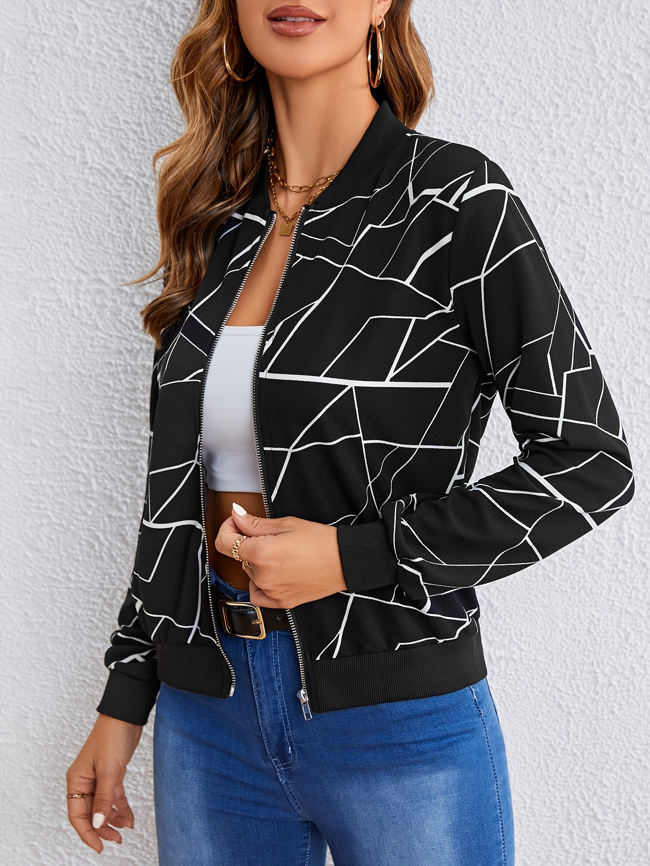 Carly – Geometric Jacket