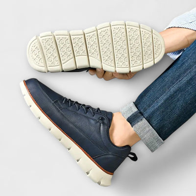 ALEXANDER | Stylish Leather Sneakers with Orthopedic Comfort