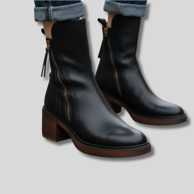 Valorine - Elégantes Bottes En Cuir