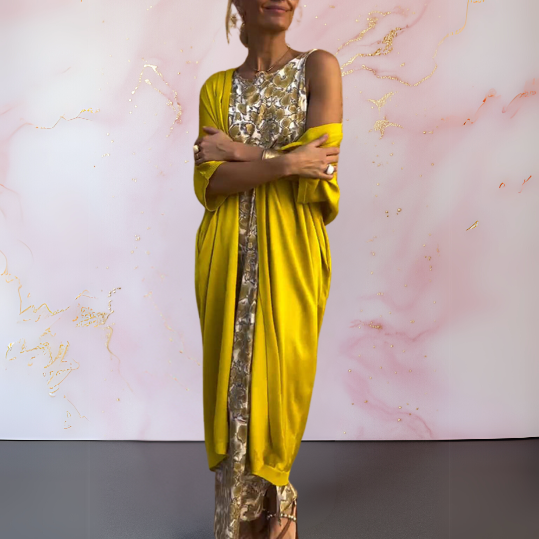 Camilla - Lightweight Layered Maxi Set