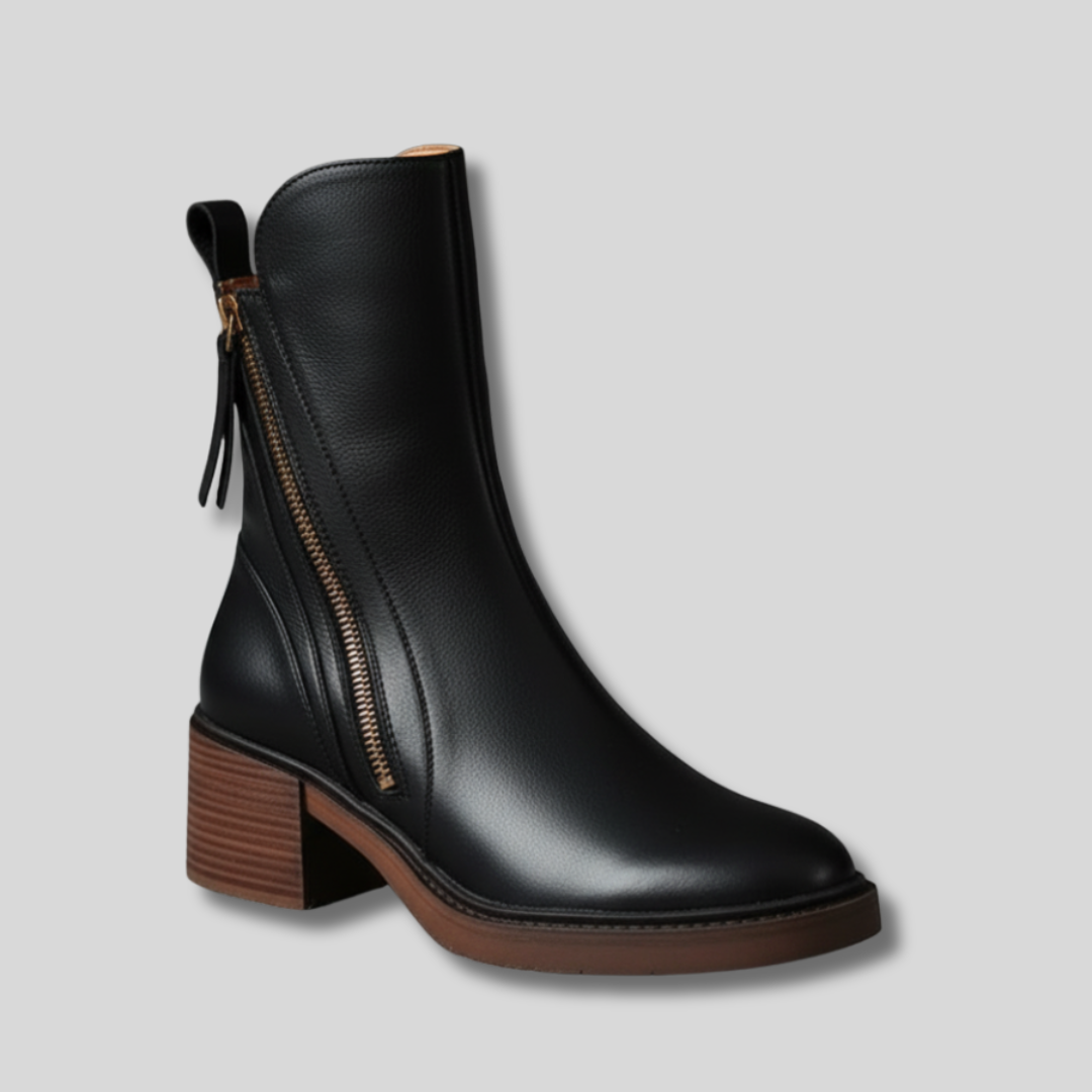 Valorine - Elégantes Bottes En Cuir