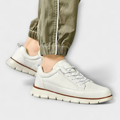 ALEXANDER | Stylish Leather Sneakers with Orthopedic Comfort