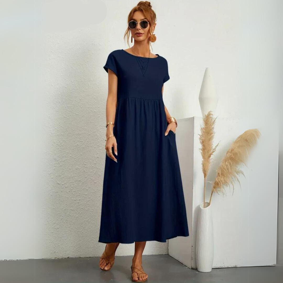 Isla - Effortless Casual Midi Dress