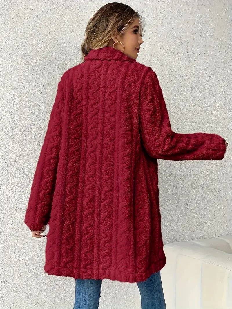 Léa - Cozy Faux Fur Coat