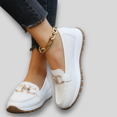 Ellie - Elegant Moccasin Suede
