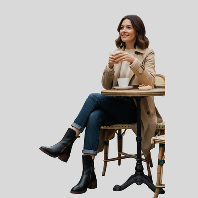 Valorine - Elégantes Bottes En Cuir