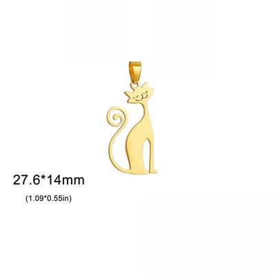 Cleo - Cute Cat Pendant Necklace