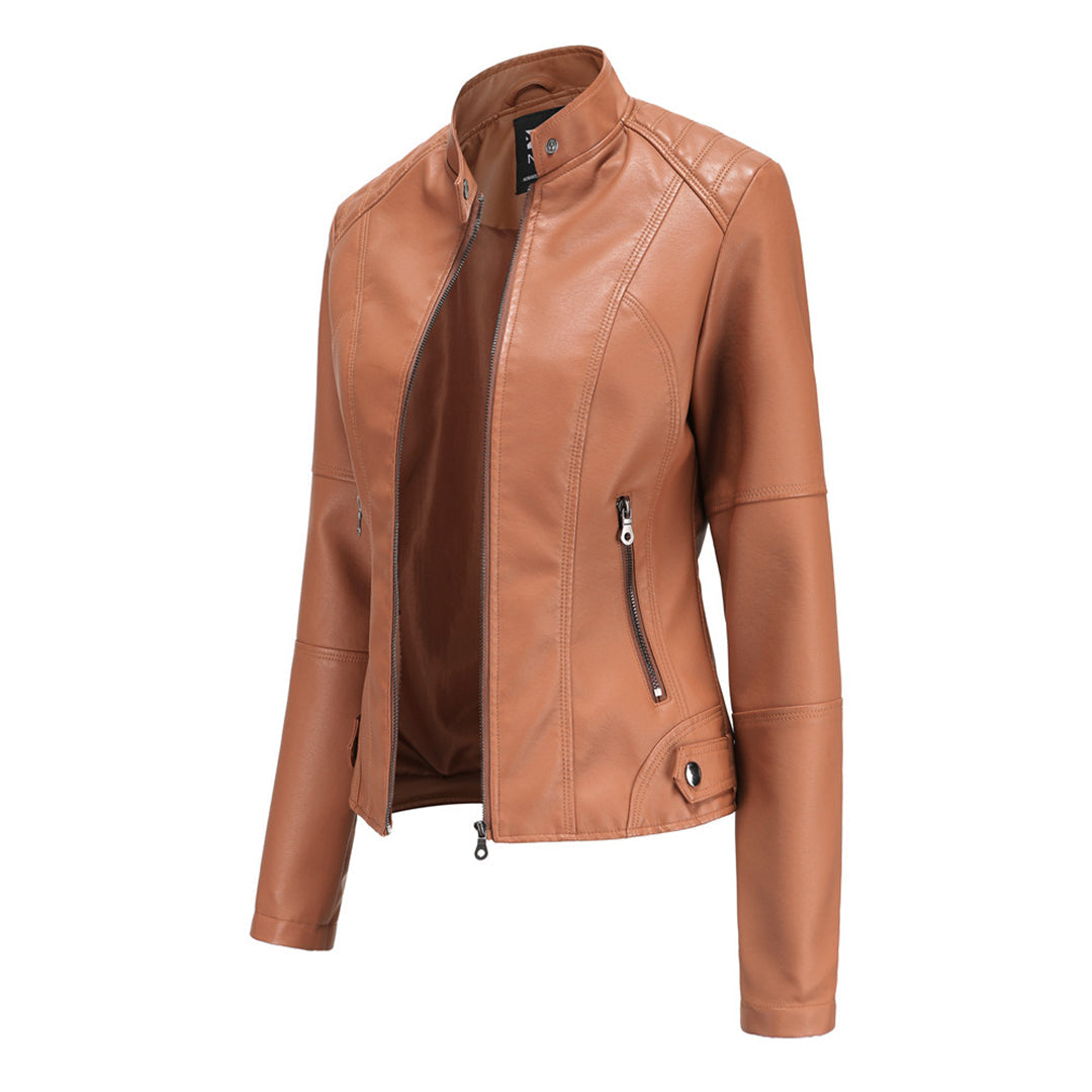Dannie - Stylish Leather Jacket