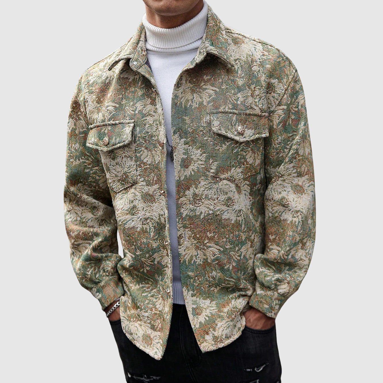 Davide Costa Casual Bloom Jacket