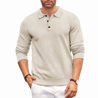 Davide Costa Classic Charm Polo Sweater