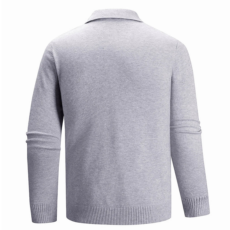 Davide Costa Classic Charm Polo Sweater