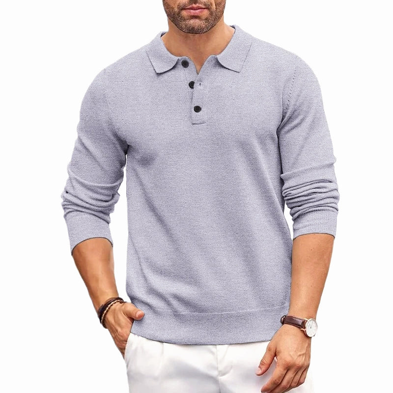 Davide Costa Classic Charm Polo Sweater