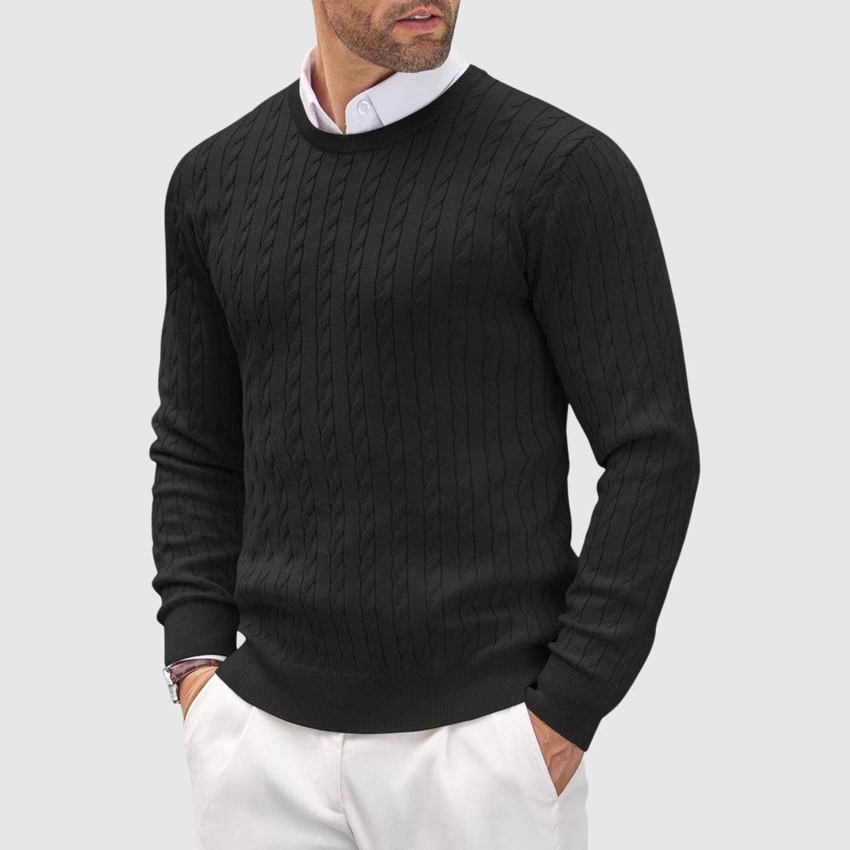 Davide Costa Cozy Knitted Sweater 