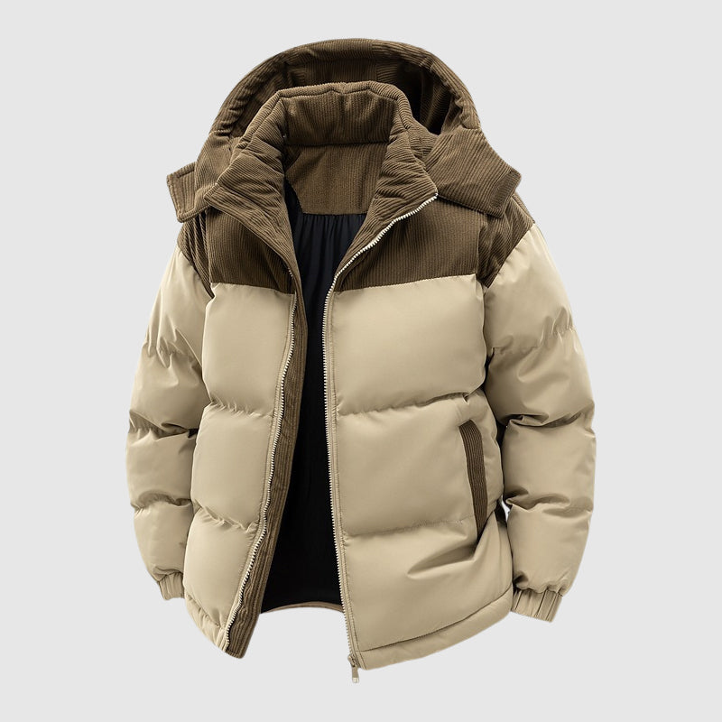 Davide Costa Hooded Puffer Jacket 