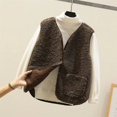 Colette - Elegant Fleece Layering Cardigan