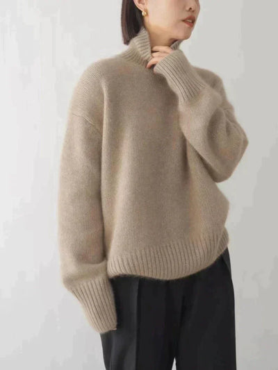 Linen - Versatile Spring Turtleneck