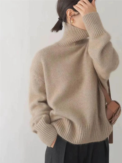 Linen - Versatile Spring Turtleneck