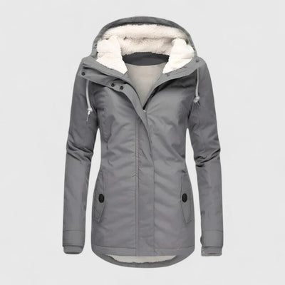 Seravia - Water-Repellent Autumn Jacket with Hood