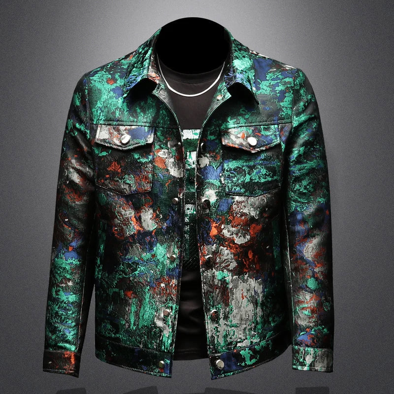 Marco De Luca Nocturne Verde Jacket