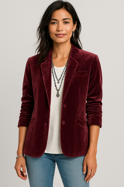 Sioba - Luxury Velvet Blazer