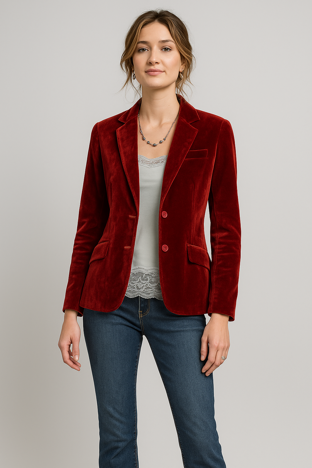 Sioba - Luxury Velvet Blazer