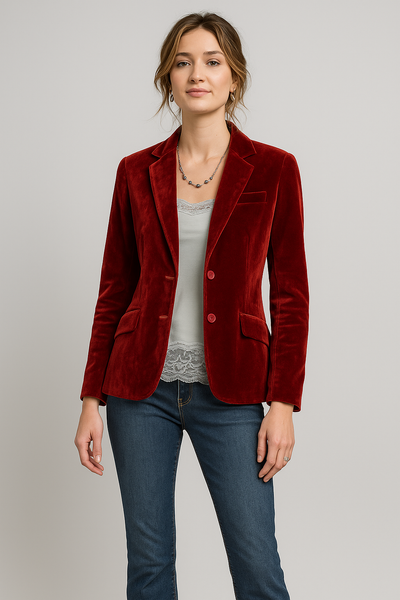 Sioba - Luxury Velvet Blazer