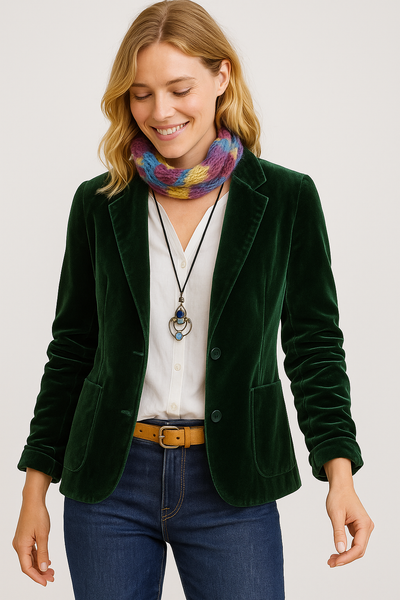 Sioba - Luxury Velvet Blazer