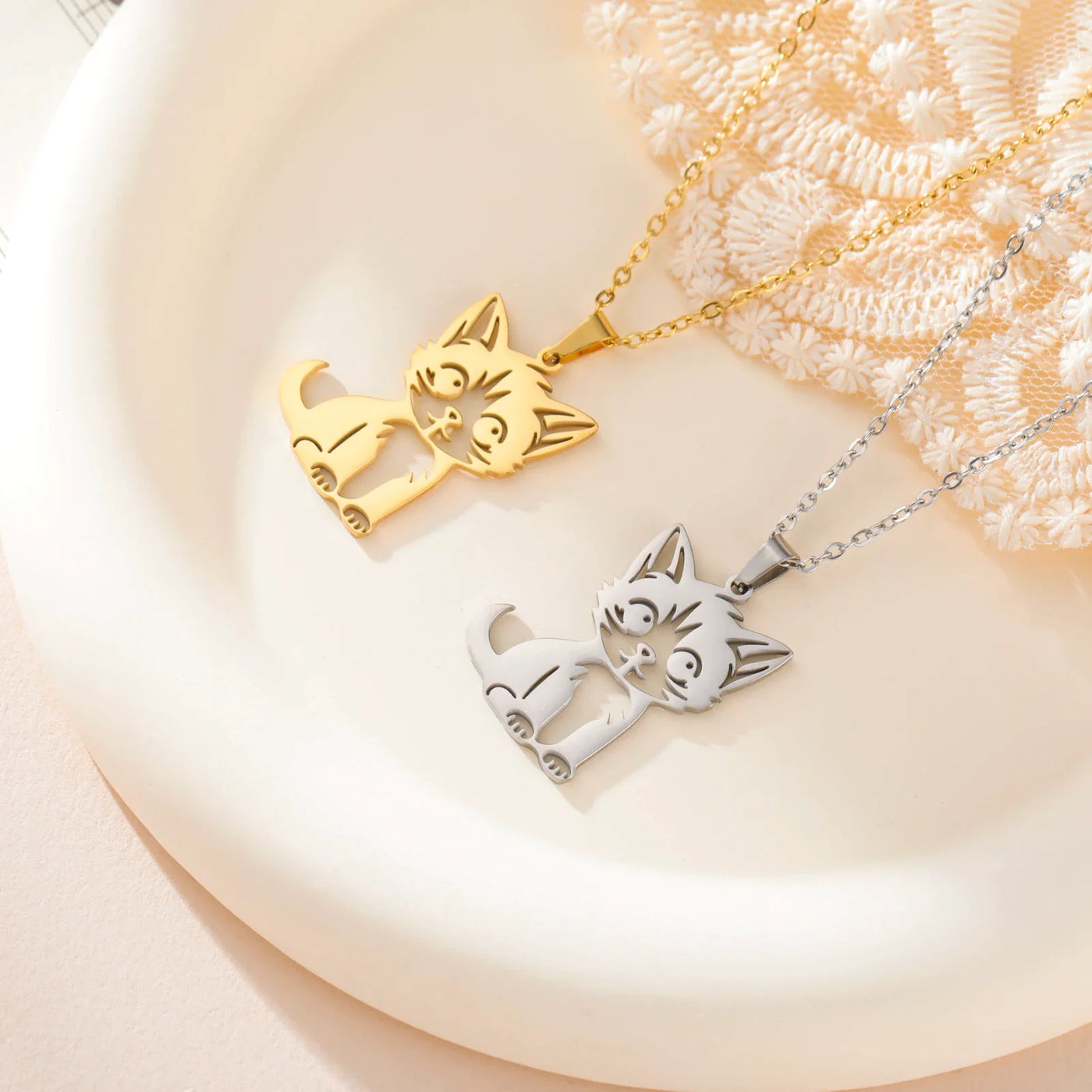 Kitty - Stylish Stainless Steel Pendant