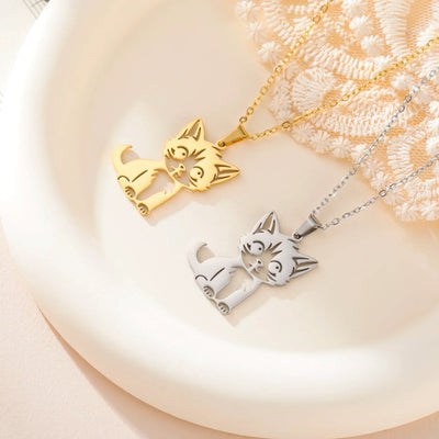 Kitty - Charming Stainless Steel Pendant