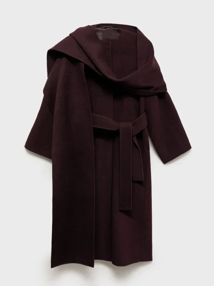 Bordeaux - Wrap Coat