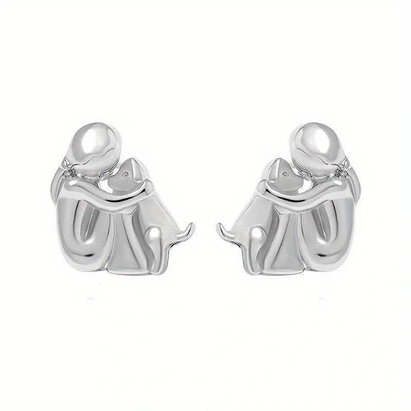Alva - Heartfelt Dog Icon Earrings