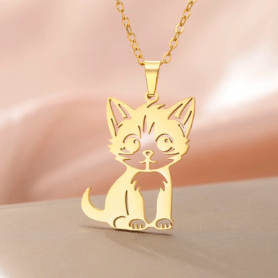 Kitty - Charming Stainless Steel Pendant