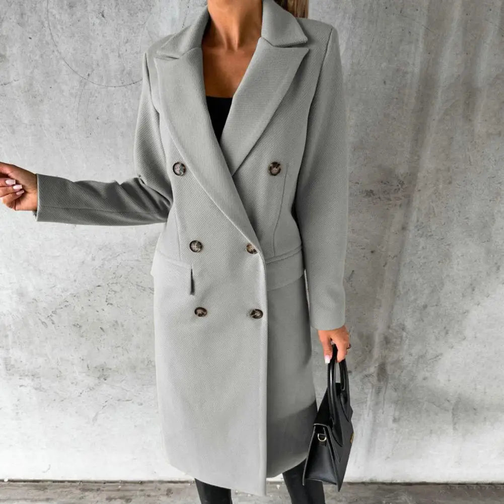 Aurelia – Luxurious Wool Trench Coat