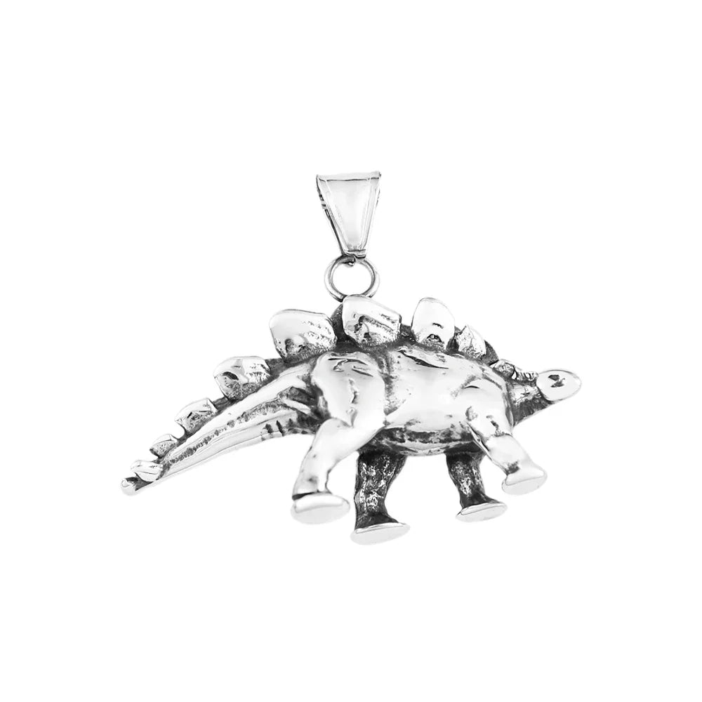 Dino Charm - Durable Stainless Steel Necklace