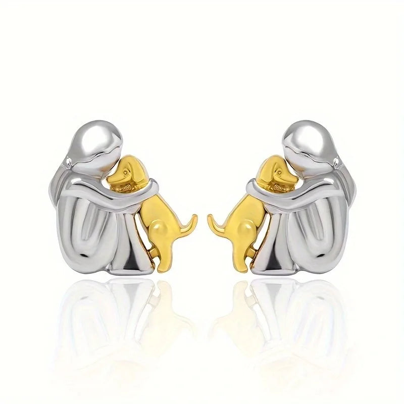 Alva - Heartfelt Dog Icon Earrings