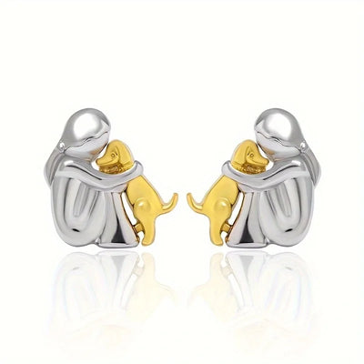 Alva - Heartfelt Dog Icon Earrings