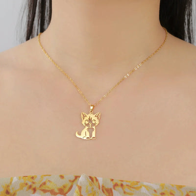 Kitty - Charming Stainless Steel Pendant